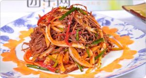 生拌牛肉絲 生拌牛肉絲