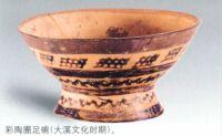 彩陶圈足碗