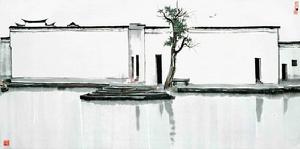 吳冠中雙燕圖 吳冠中雙燕圖