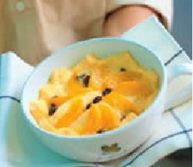 水蜜桃土司布丁