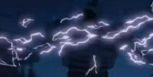 鐵巨人被高壓線纏住