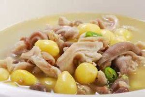 白果豬肚土雞湯 白果豬肚土雞湯