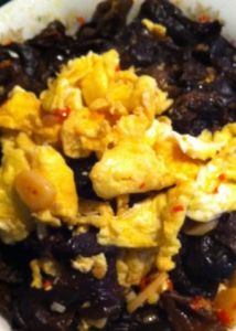 木耳炒蛋 木耳炒蛋