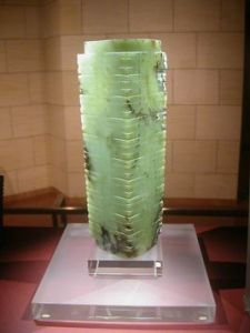 十節玉琮 十節玉琮