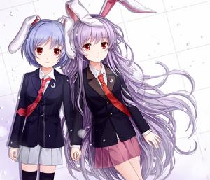 鈴仙和鈴仙2號（夢月抄Reisen）