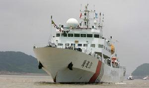 2008年6月30日，中國新型海事巡邏船“海巡31”在東海巡航