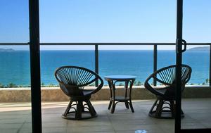 海景公寓從房間裡看出去的海景