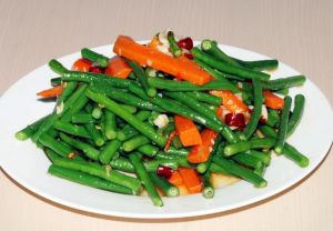 雙耳彩椒熗豆角 雙耳彩椒熗豆角