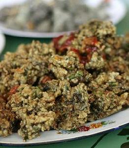 閩南特色海蠣炸 閩南特色海蠣炸