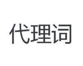 代理詞