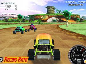 3D大腳車賽 3D大腳車賽