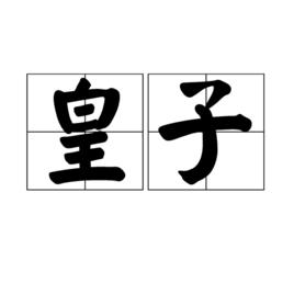 皇子[漢語詞語]