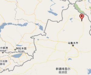 鐵買克鄉在新疆維吾爾自治區內位置