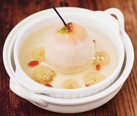 菊花雪梨茶 菊花雪梨茶