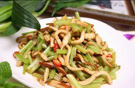 西芹炒香乾 西芹炒香乾