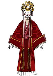 崔雙紋新娘妝設計效果圖