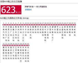 東莞公交623路 東莞公交623路