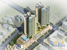 信義湛寶廣場鳥瞰效果圖