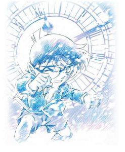 青山剛昌為M15手繪的海報