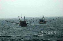 蝦艇樣品(圖中為內地造蝦艇)