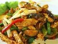 雞絲炒海螺 雞絲炒海螺