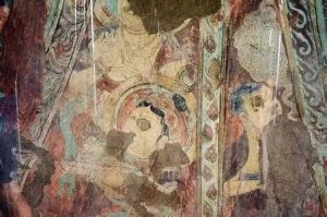 鄯善伊循佛教遺址壁畫 鄯善伊循佛教遺址壁畫