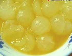 冬瓜球扒鮑魚 冬瓜球扒鮑魚