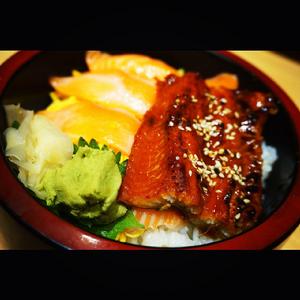 三文魚刺身飯 三文魚刺身飯