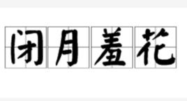 閉月羞花[成語]