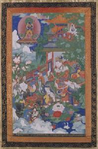 班禪喇嘛源流――香格里拉王唐卡