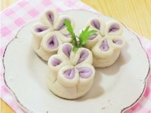 花兒豆沙包 花兒豆沙包