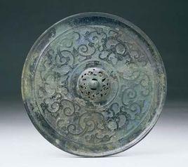 戰國蟠螭紋銅鏡 戰國蟠螭紋銅鏡