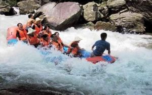 伊春美溪金沙河漂流 伊春美溪金沙河漂流