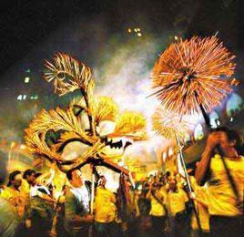 星子舞火龍 星子舞火龍