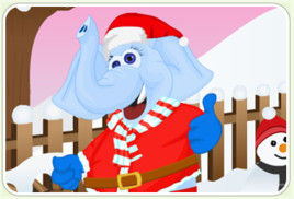 聖誕小象 聖誕小象