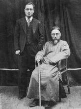 錢基博與兒子錢鍾書