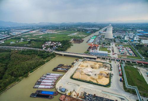 長興縣物流園區內河碼頭