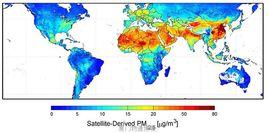 全球空氣品質地圖 全球空氣品質地圖