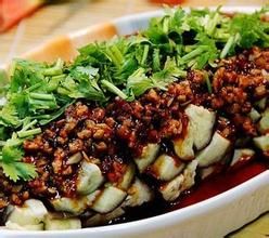 魚香肉醬拌茄條 魚香肉醬拌茄條