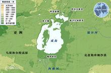 南鹹海的地形和位置