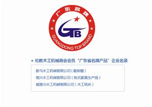 廣東省名牌產品