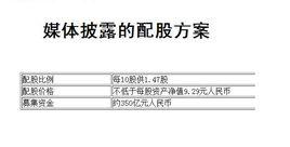 配股比例 配股比例