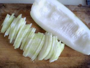 冬瓜瓤  實拍近景高清圖片