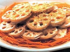 芝麻拌藕片 芝麻拌藕片