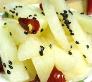 芝麻炒山藥 芝麻炒山藥