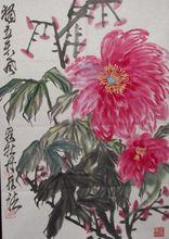 何水法國畫作品