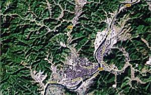 永定區衛星地圖