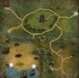 英雄II遊戲地圖