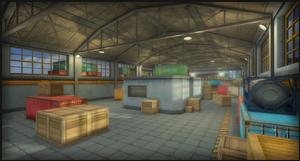 《瘋狂的子彈》港口倉庫