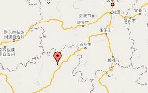 （圖）蘭田鄉在廣西壯族自治區內位置